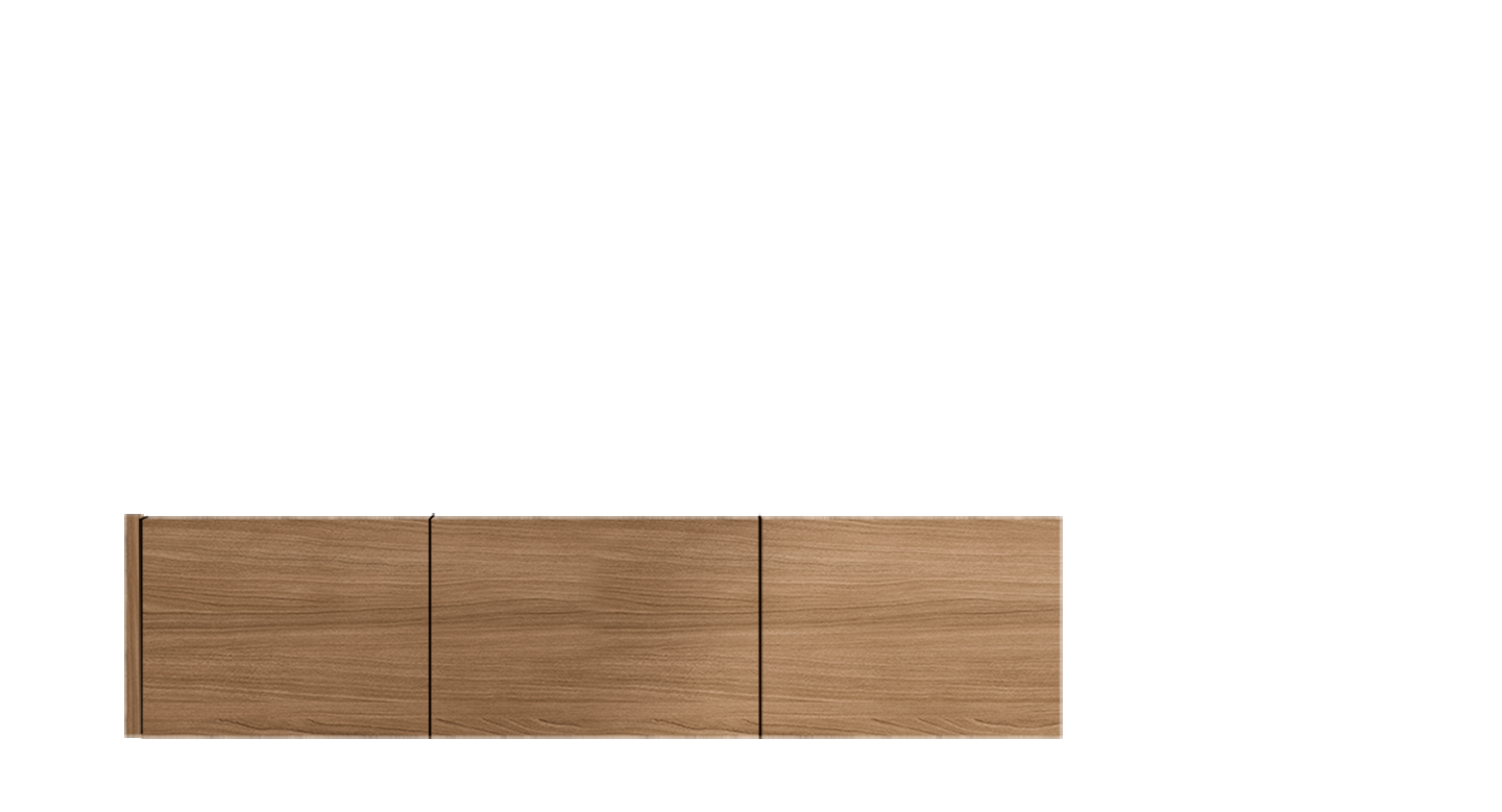 Baño Mueble Alto Nuez