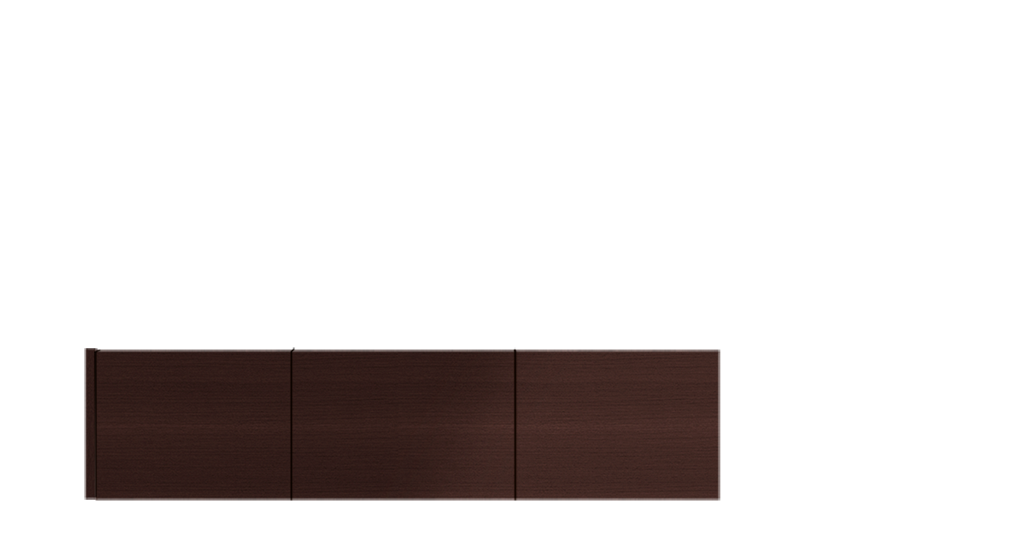Baño Mueble Alto Tabaco