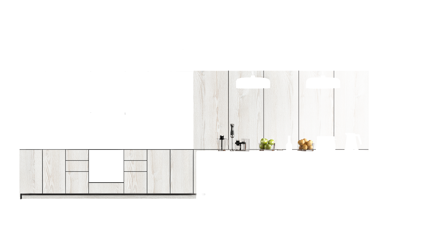 Cocina Mueble Bajo Alaska