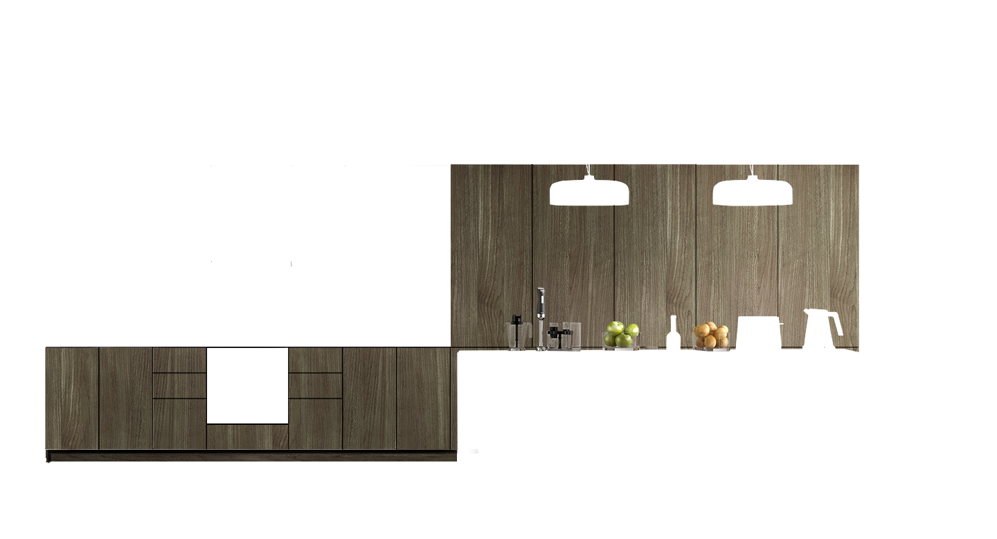 Cocina Mueble Bajo Moka