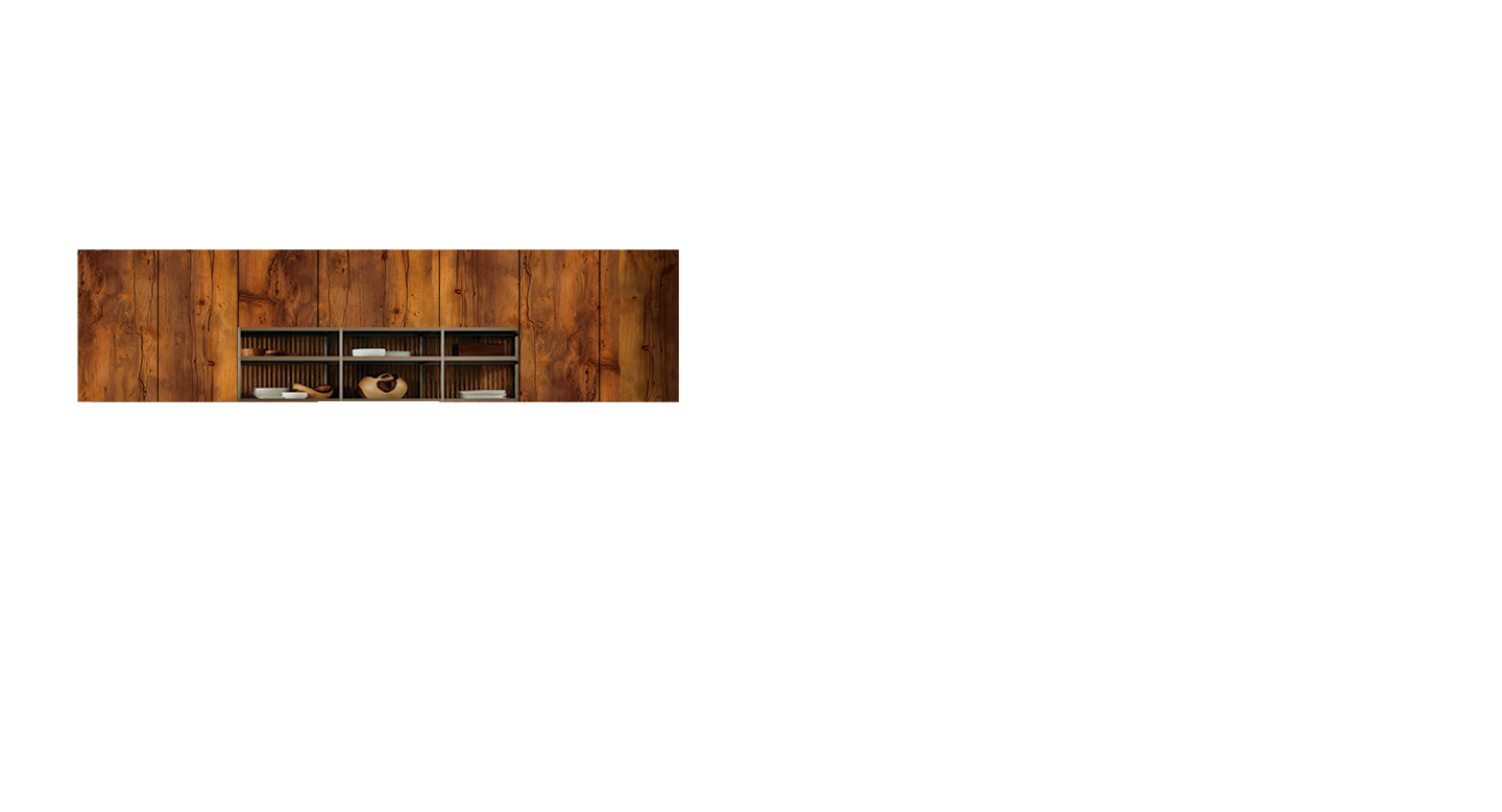 Cocina Mueble Alto Canela