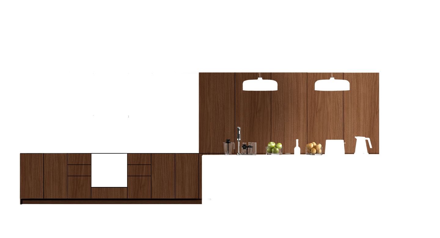 Cocina Mueble Bajo París