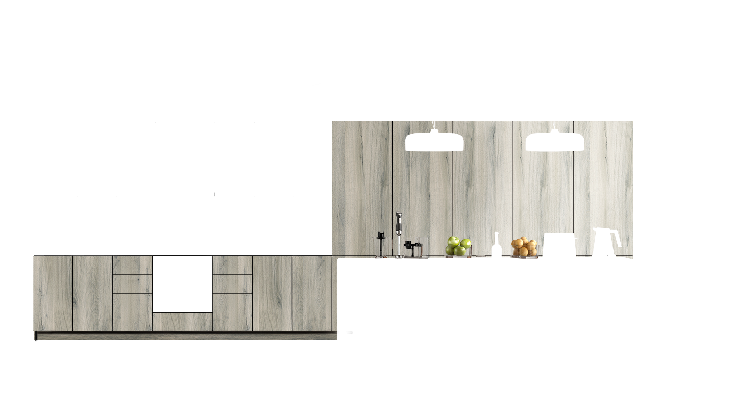 Cocina Mueble Bajo Mangata