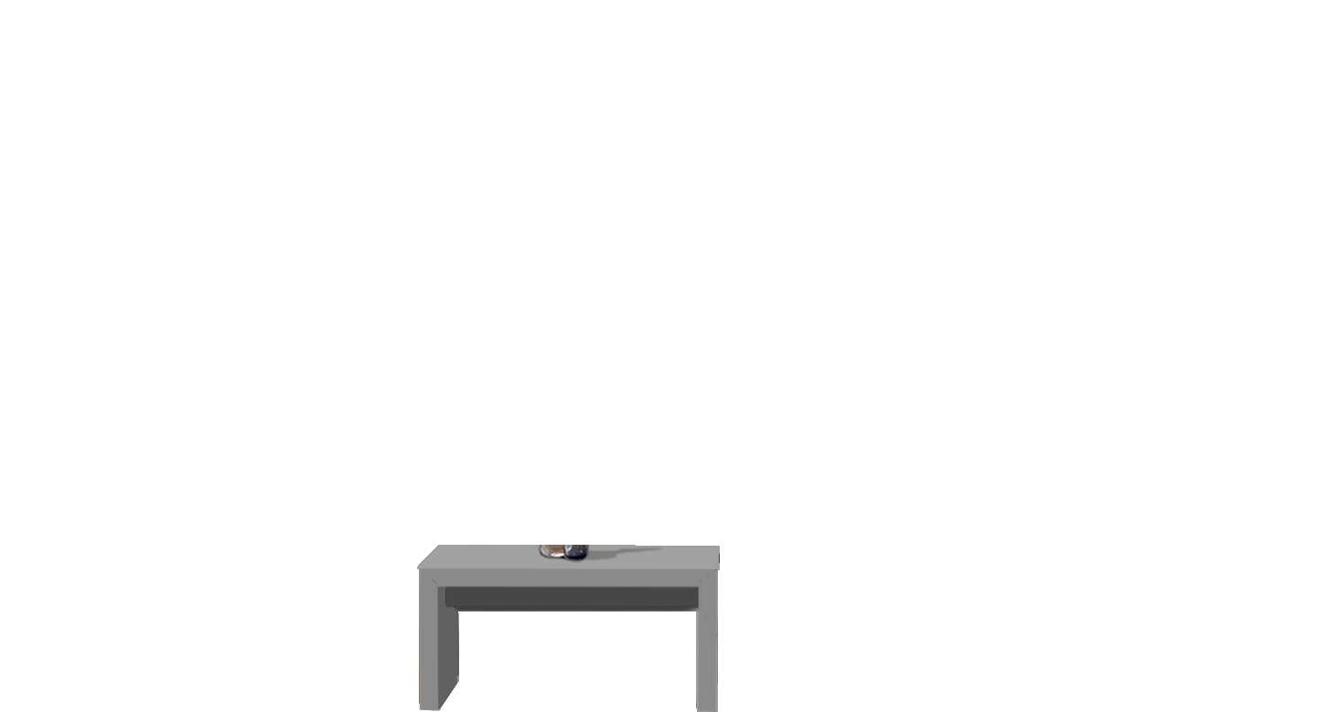 Mesa De Centro Oficina Gris