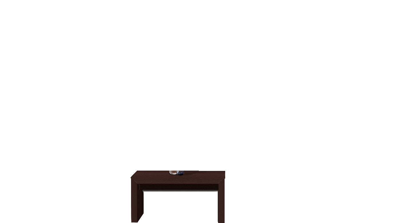 Mesa De Centro Oficina Wengue Tabaco