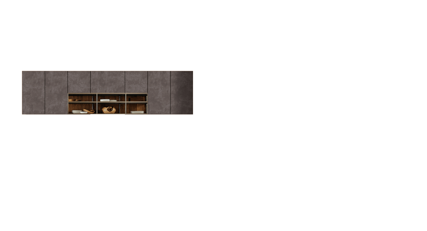 Cocina Mueble Alto Piombo