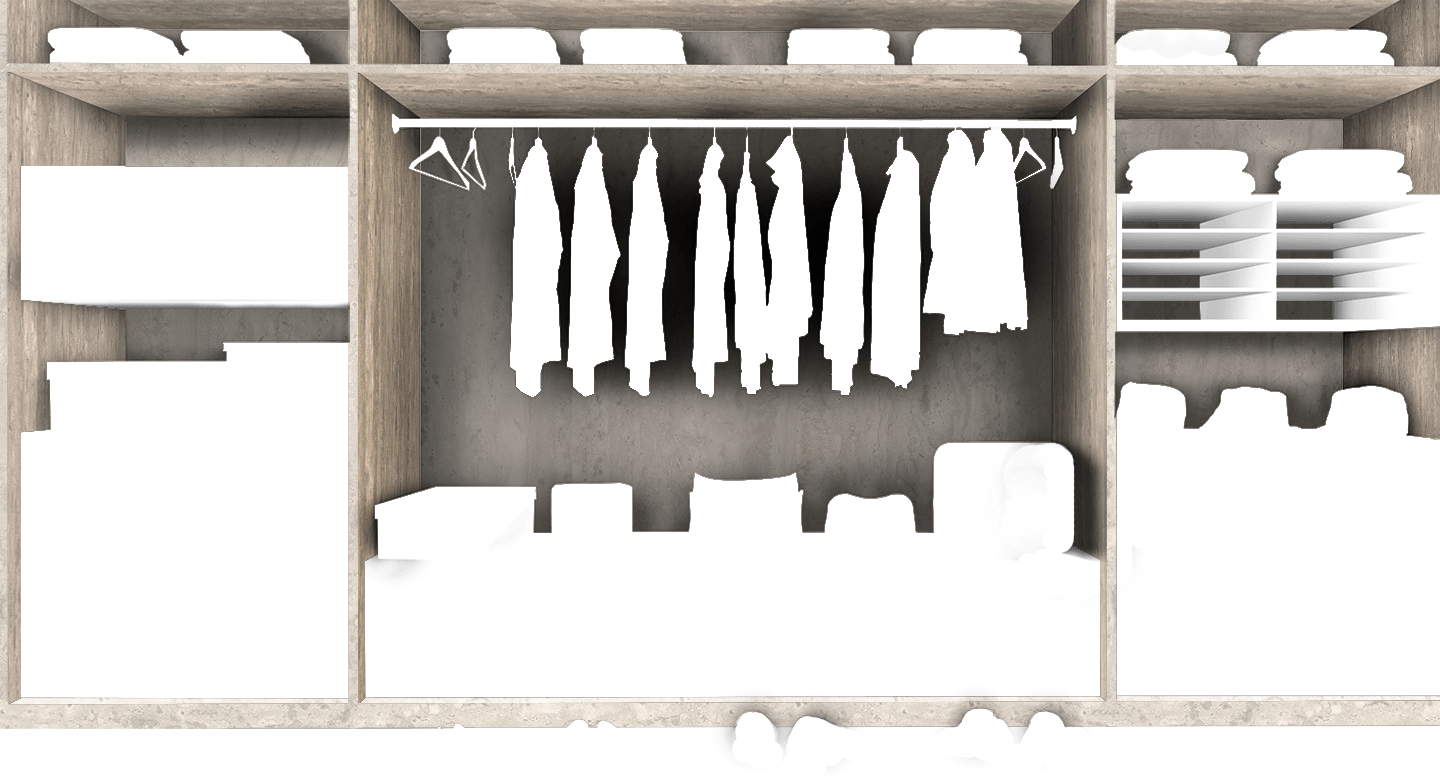 Closet Travertino