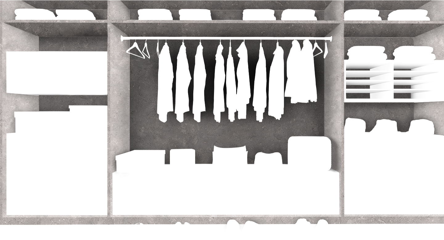 Closet Gris Industrial