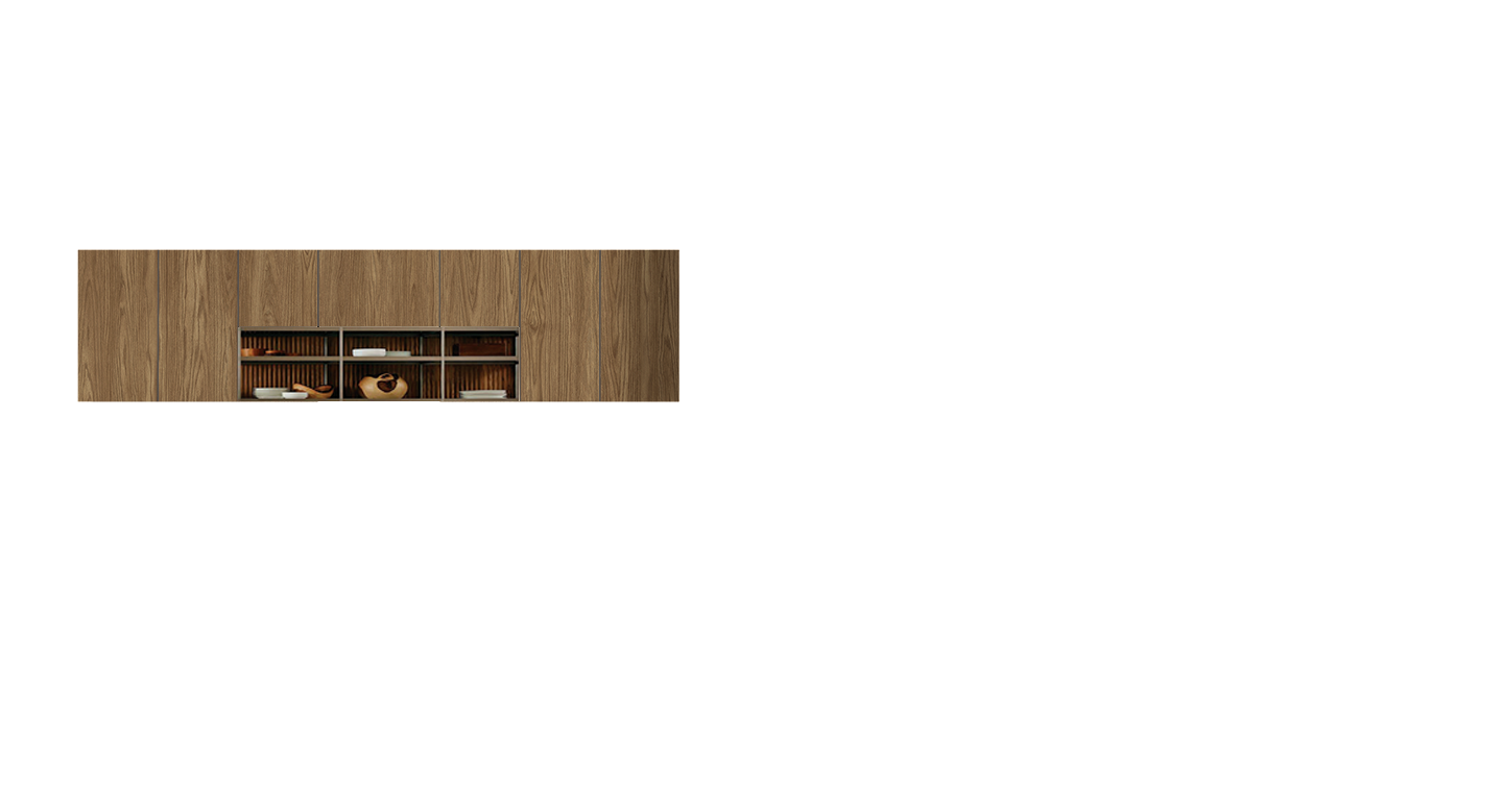 Cocina Mueble Alto Roble Chic