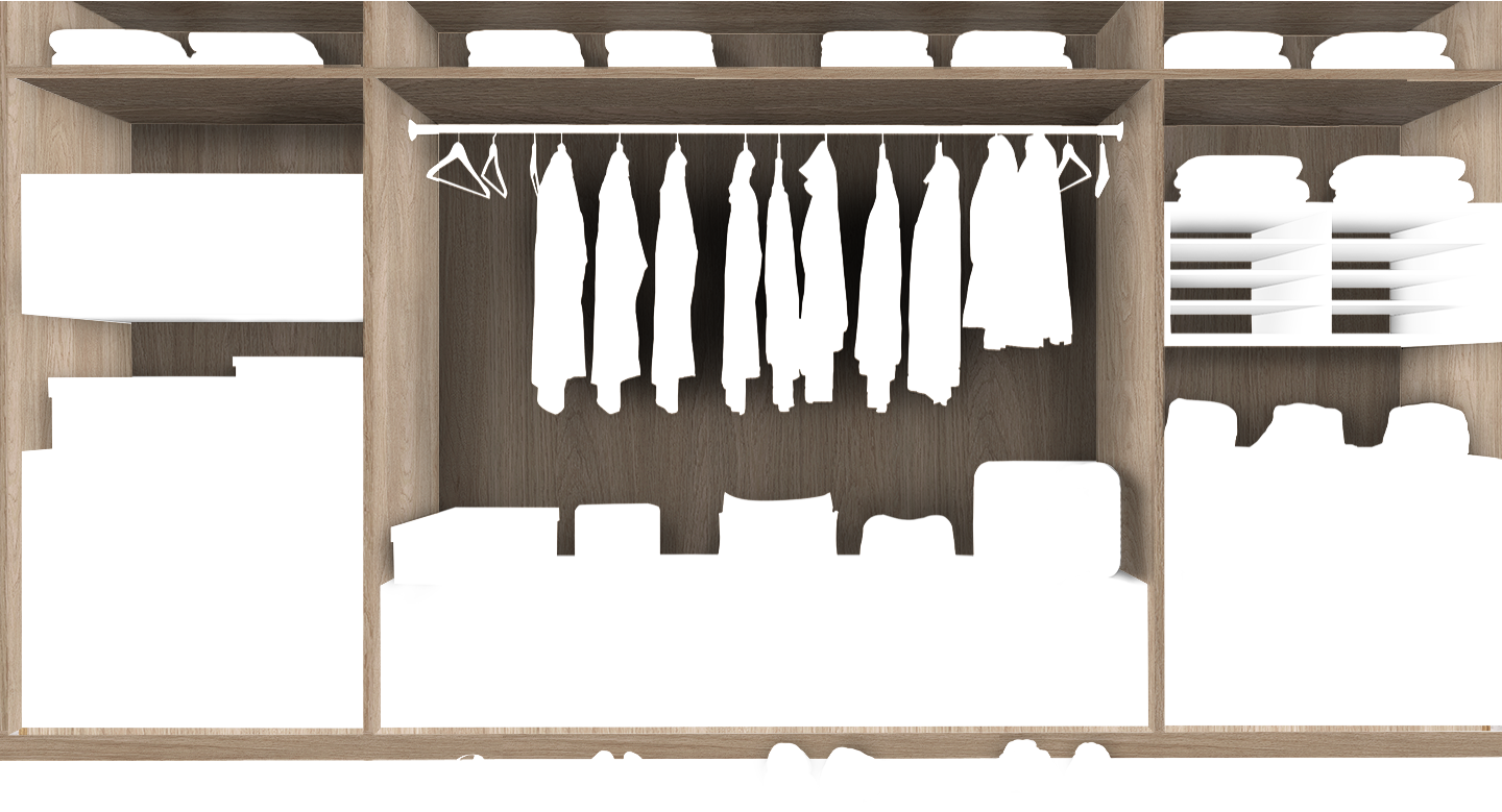 Closet Roble Natural
