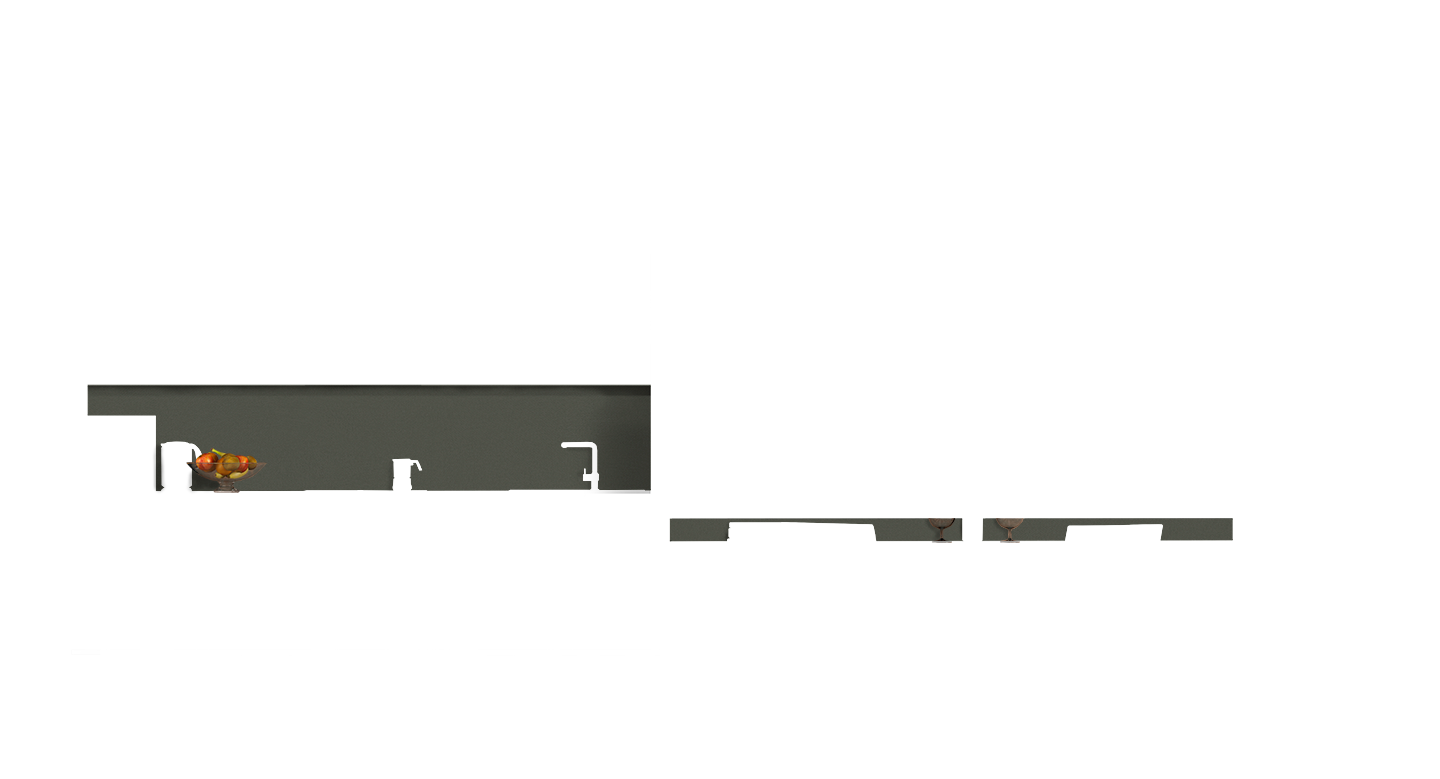Cocina Backsplash Verde Silvestre
